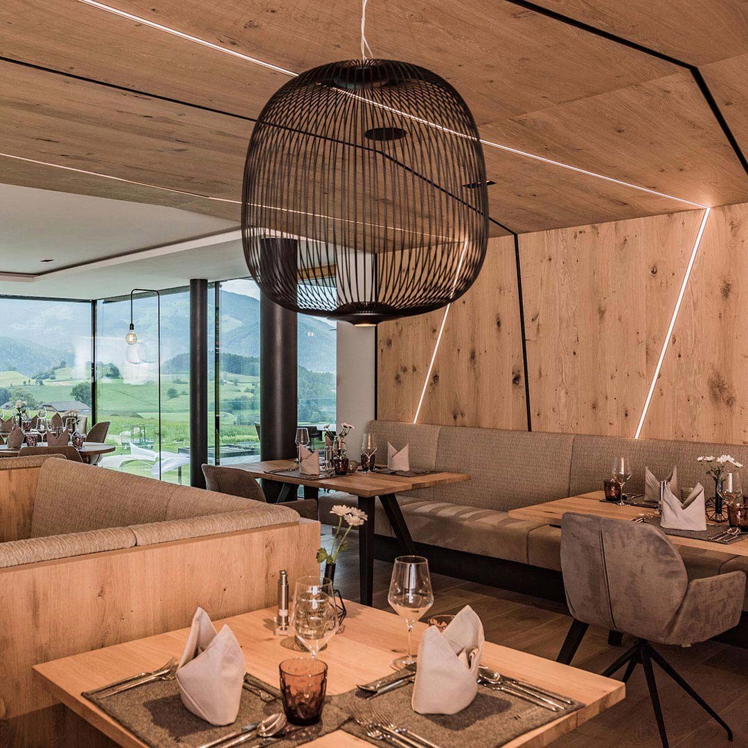 Modern Spokes Pendant Lamp - Artistic Birdcage Pendant Light for Dining Room
