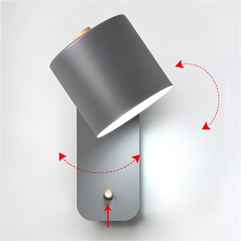 Swivel Cylinder Wall Sconce
