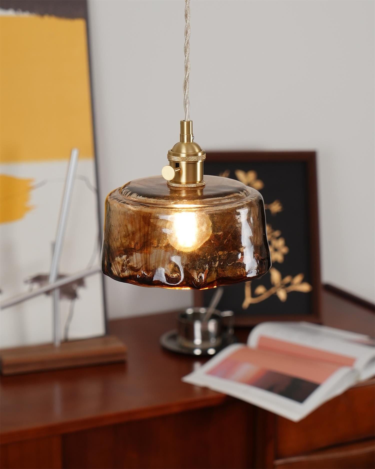 Retro Glass Pendant Lamp K622
