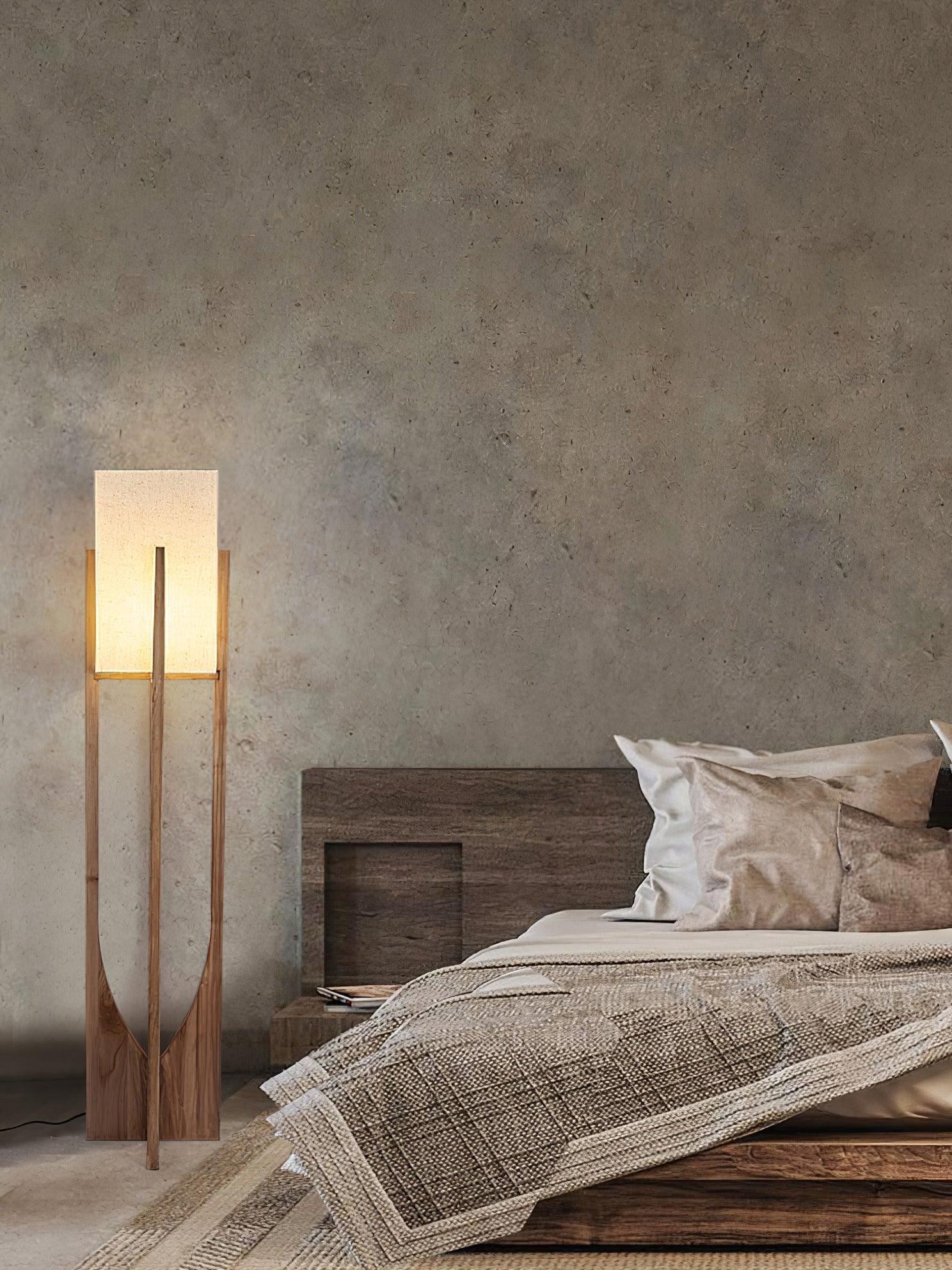 Vintage Wabi Style Floor Lamp K375