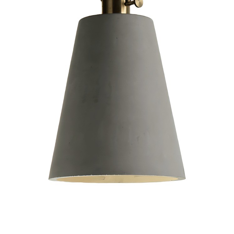 Concrete Vasa Minimalist Pendant Light