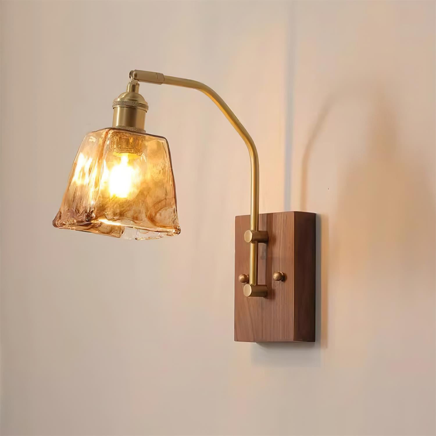 Vintage Morning Glory Shape Wall Lamp K755