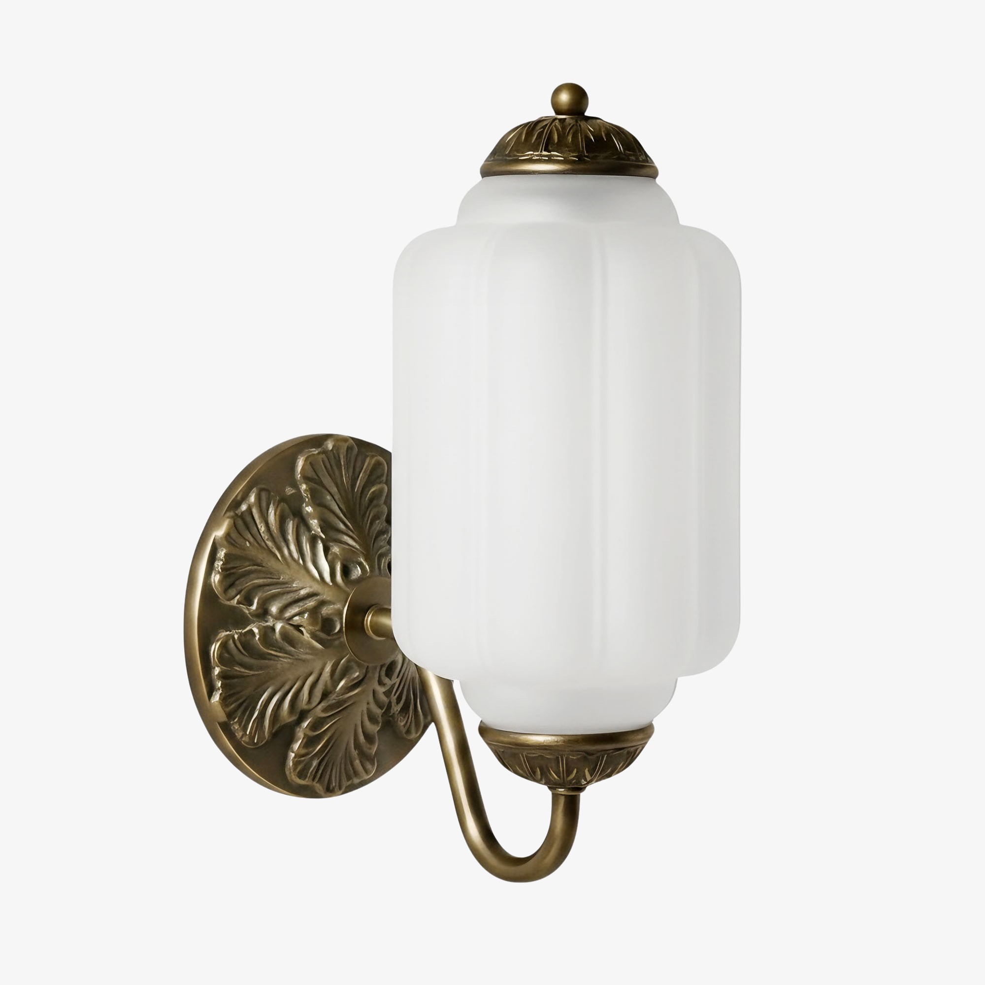 Eloise Elegant Vintage Glass Wall Sconce - Lighting for Bedroom Vanity K1150