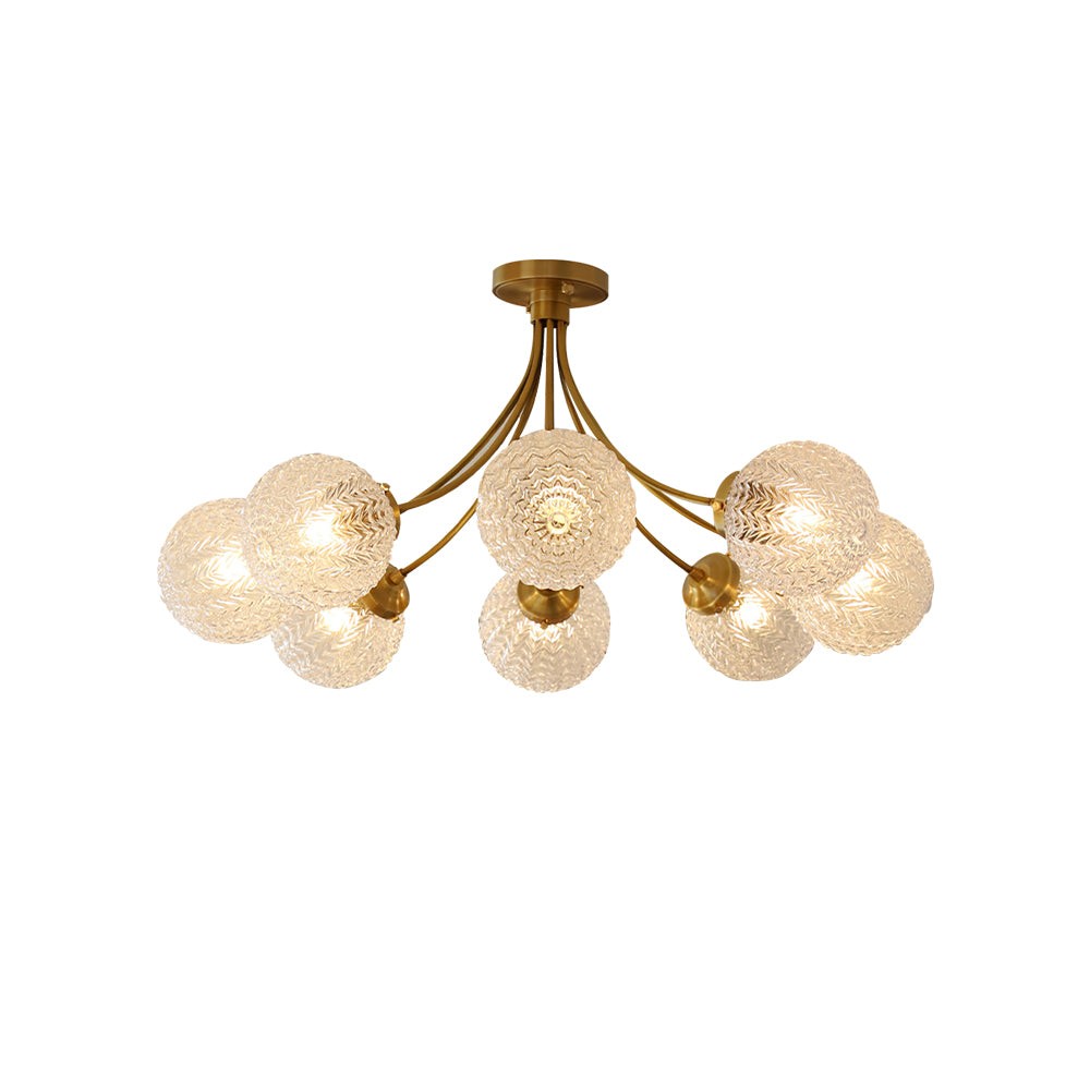 Retro Glass Ceiling Lamp K1074