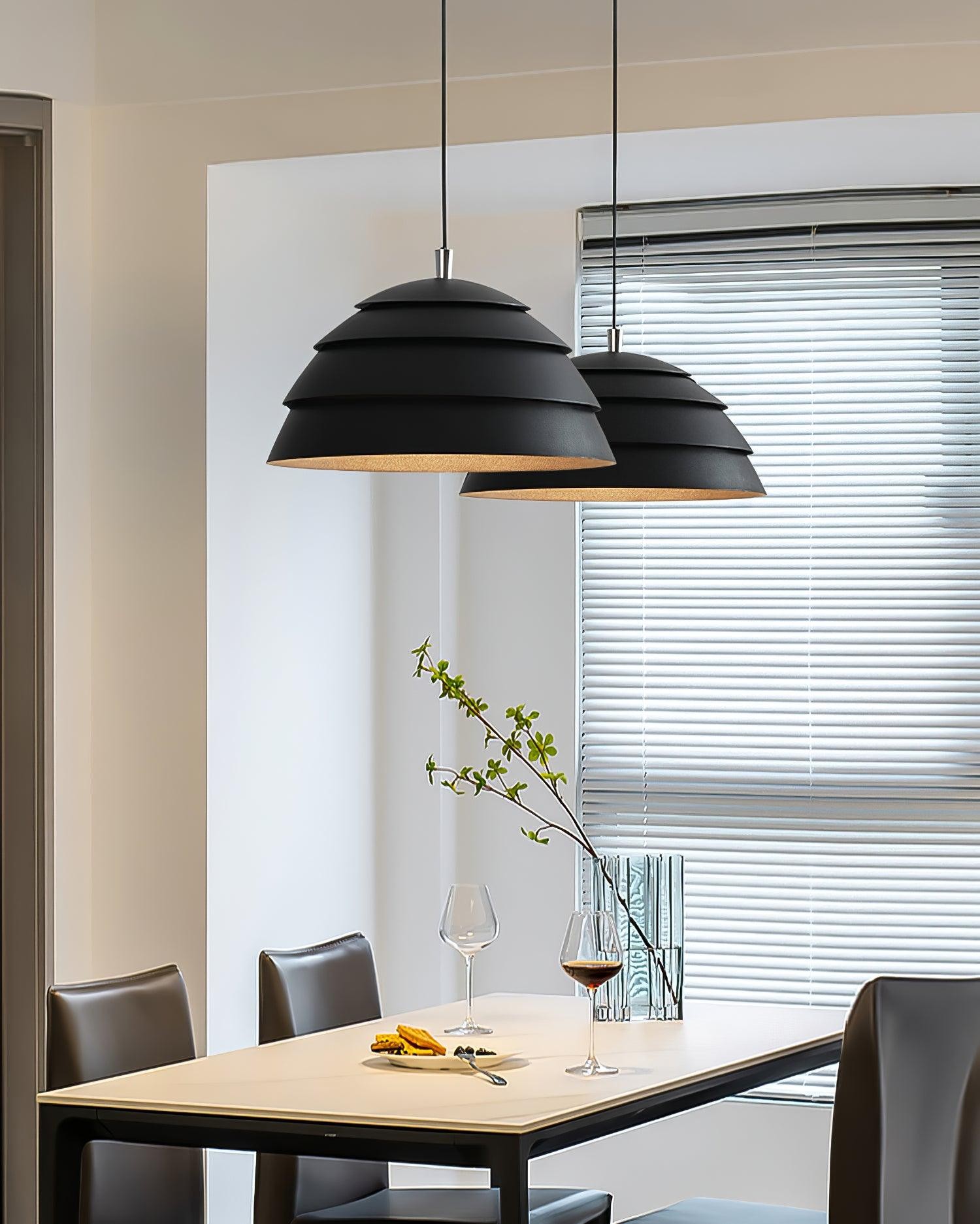 Industrial Style Ladder Pendant Lamp K336