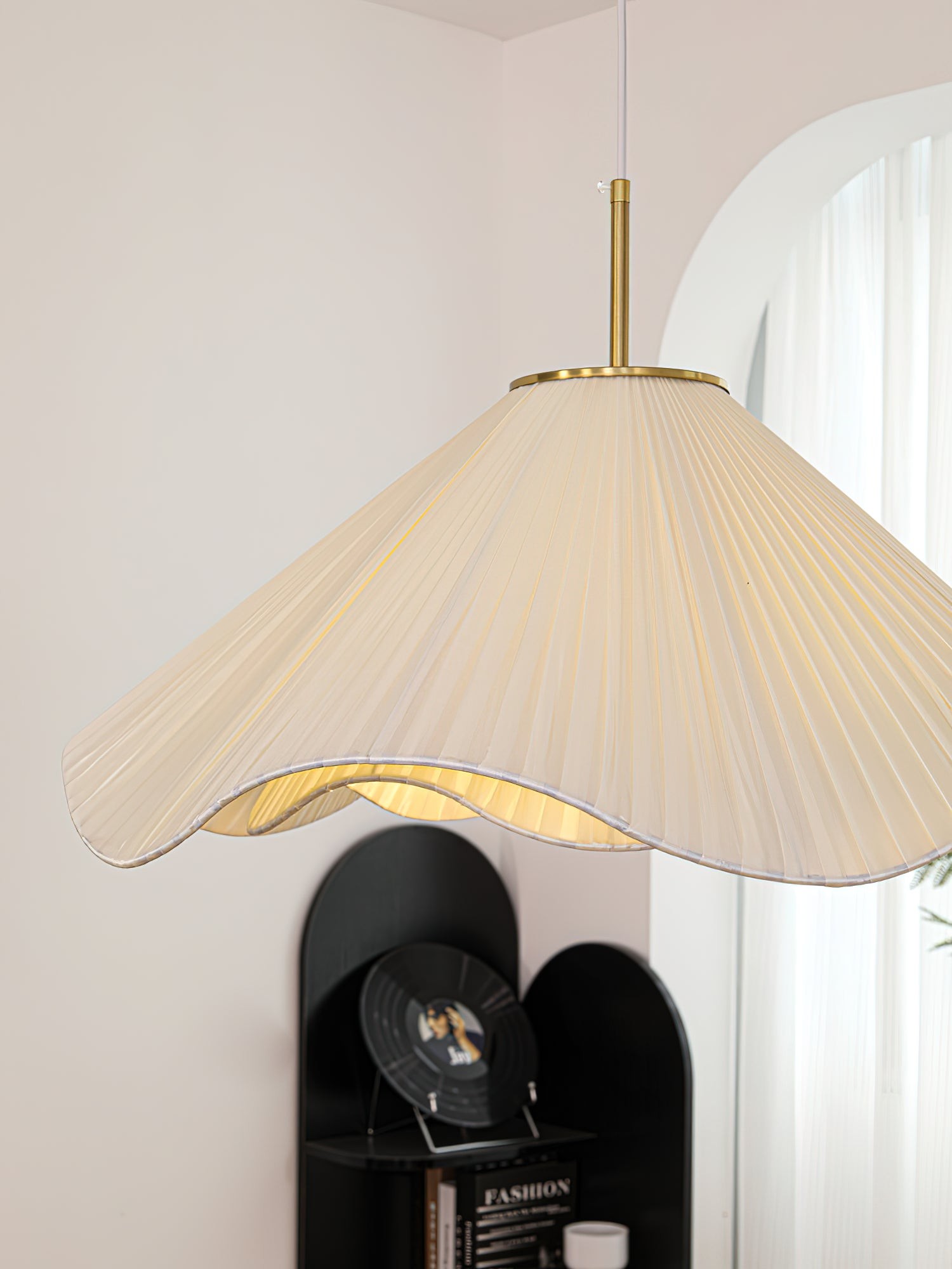 Nordic Cream Style Floral Pendant Lamp K363