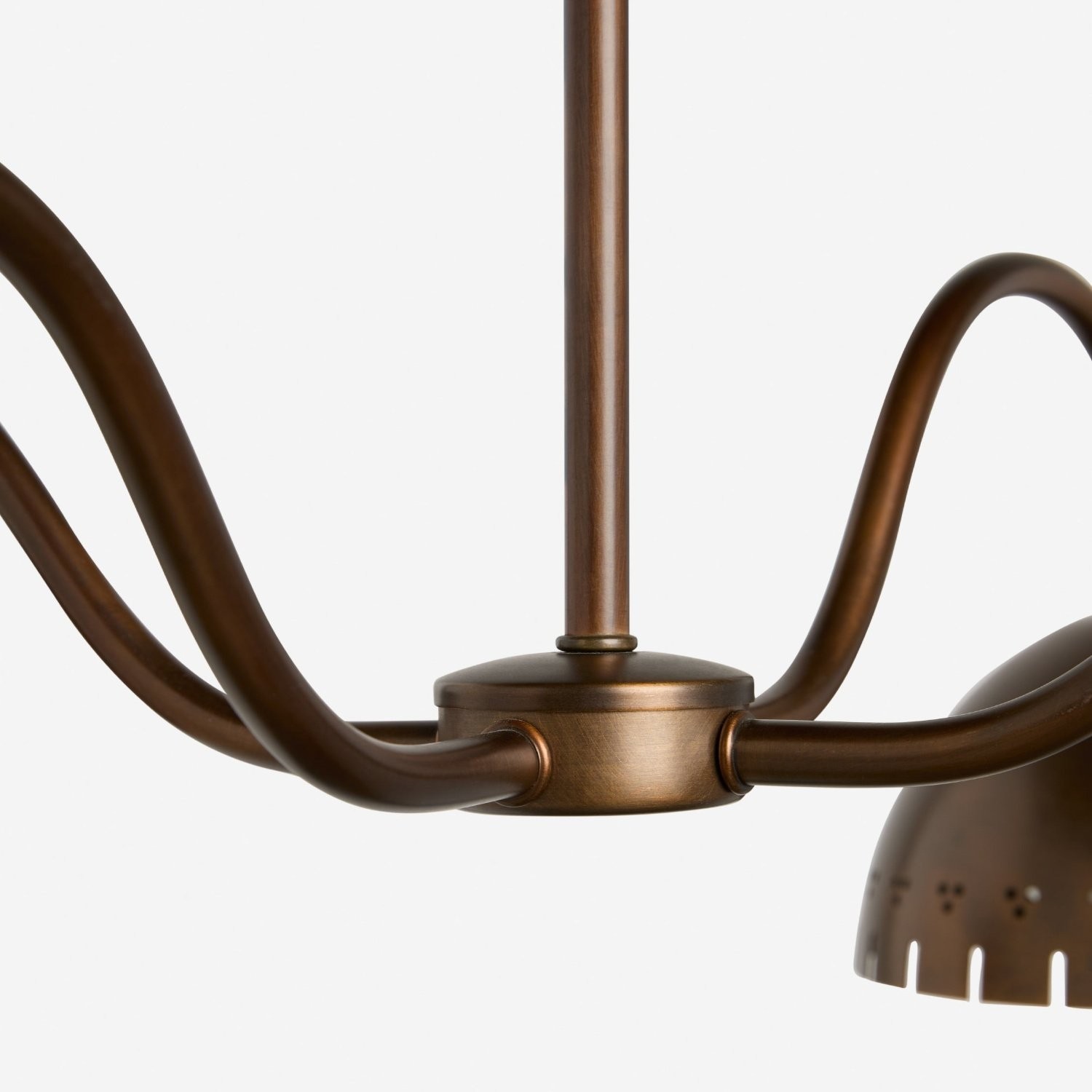 Lustrona Modern Chandelier - Artistic Metal Structure Statement Light for Living or Dining Areas K1618
