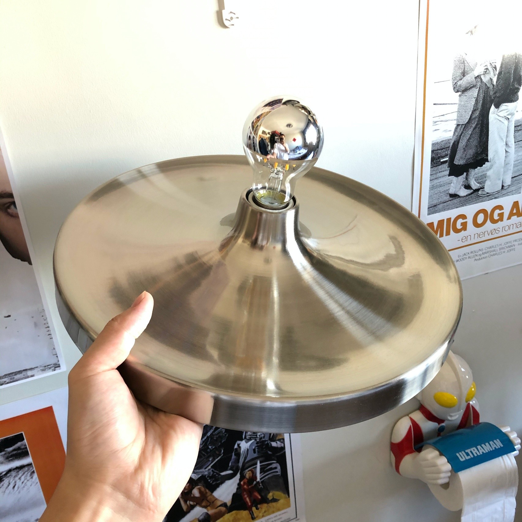 Space Age Disc Ceiling Lamp K1143