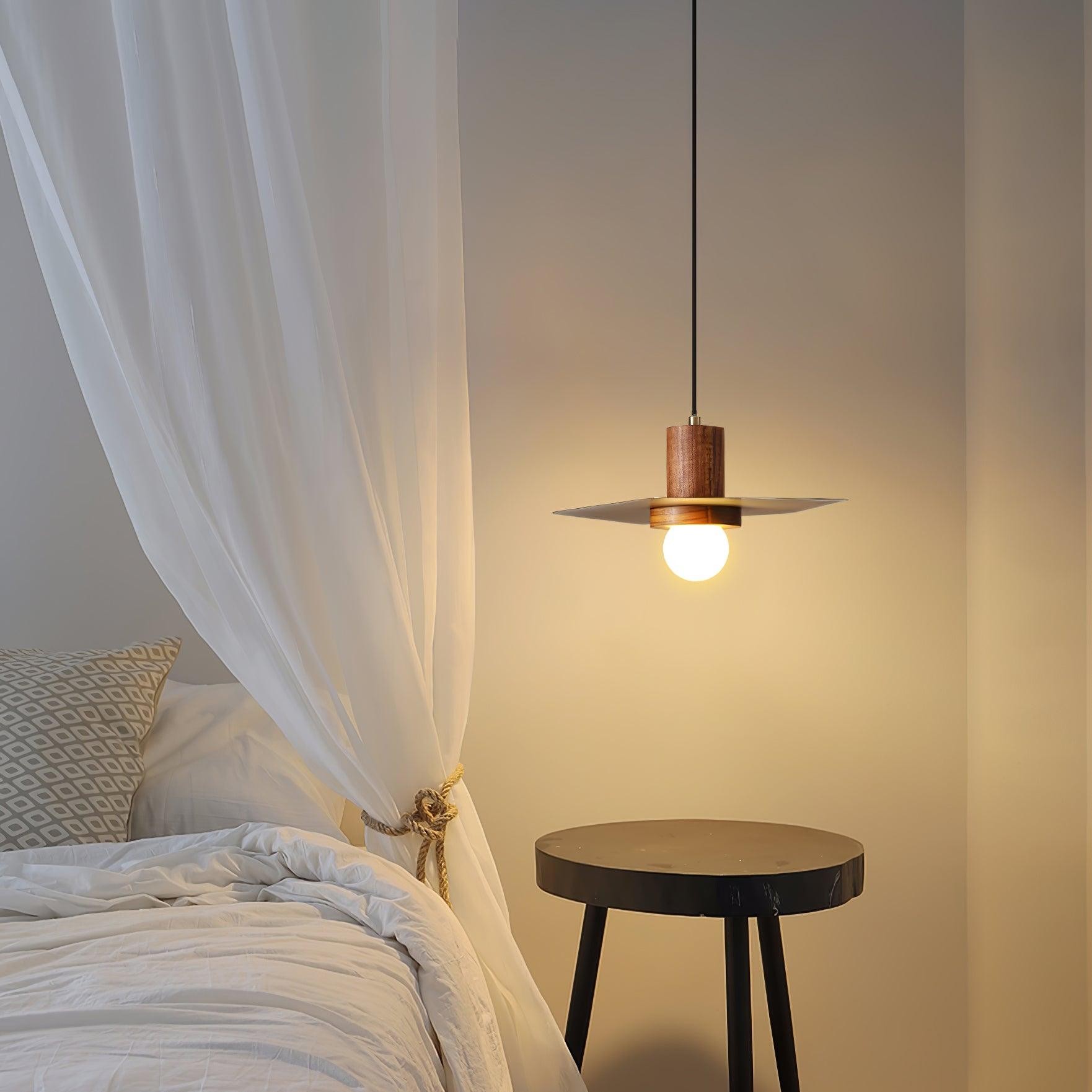 Walnut Copper Jupiter Pendant Lamp K833