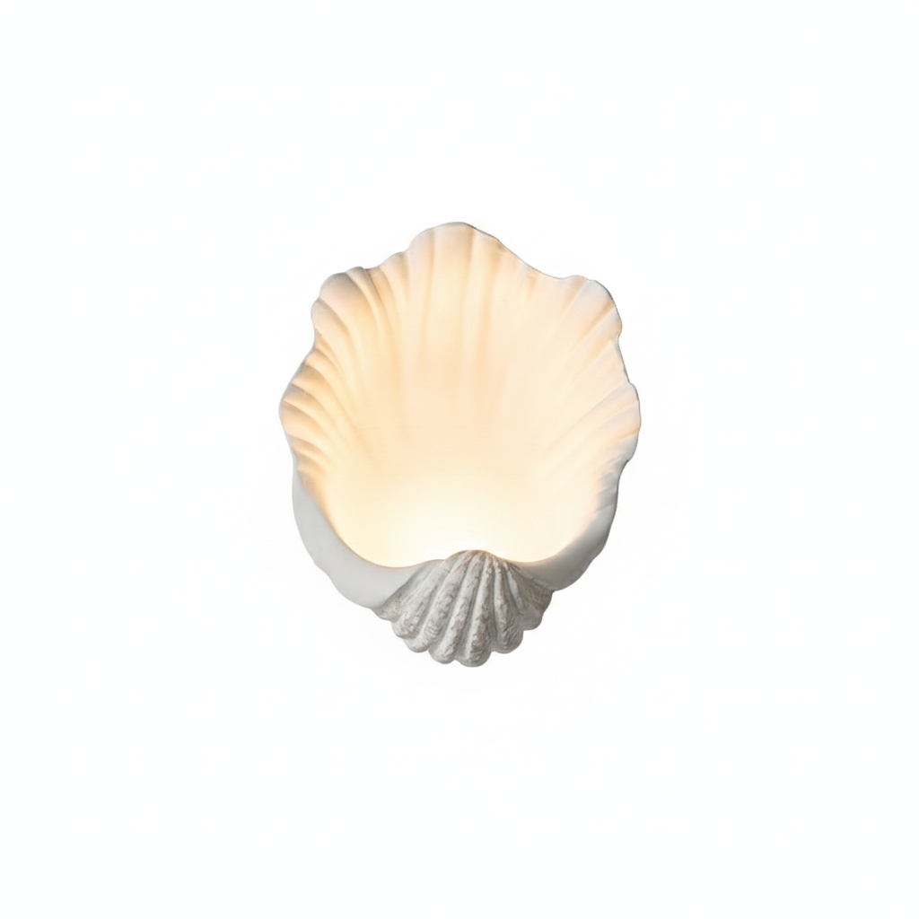 Selka Scallop Nordic Resin Wall Lamp D968