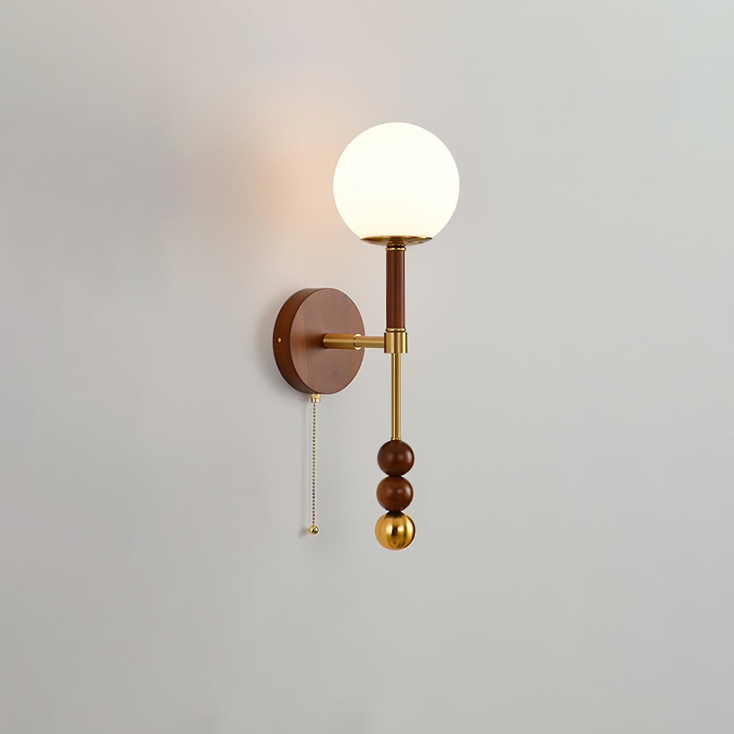 Retro Solid Wood Series Wall Lamp K638