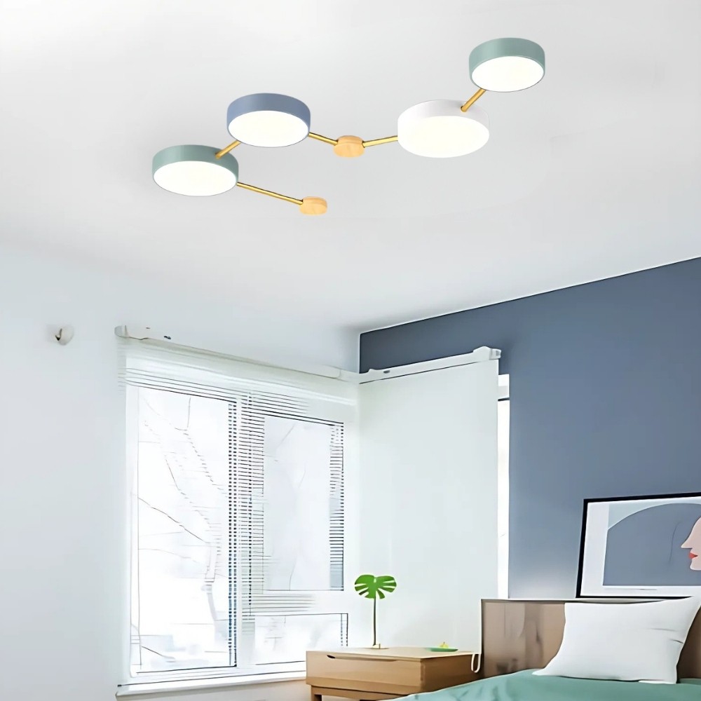 Modern Branch Circular Led Ceiling Lamp K933