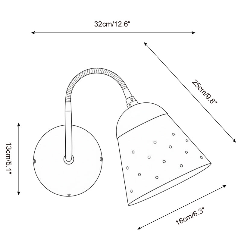 Filo Wall Lamp D305