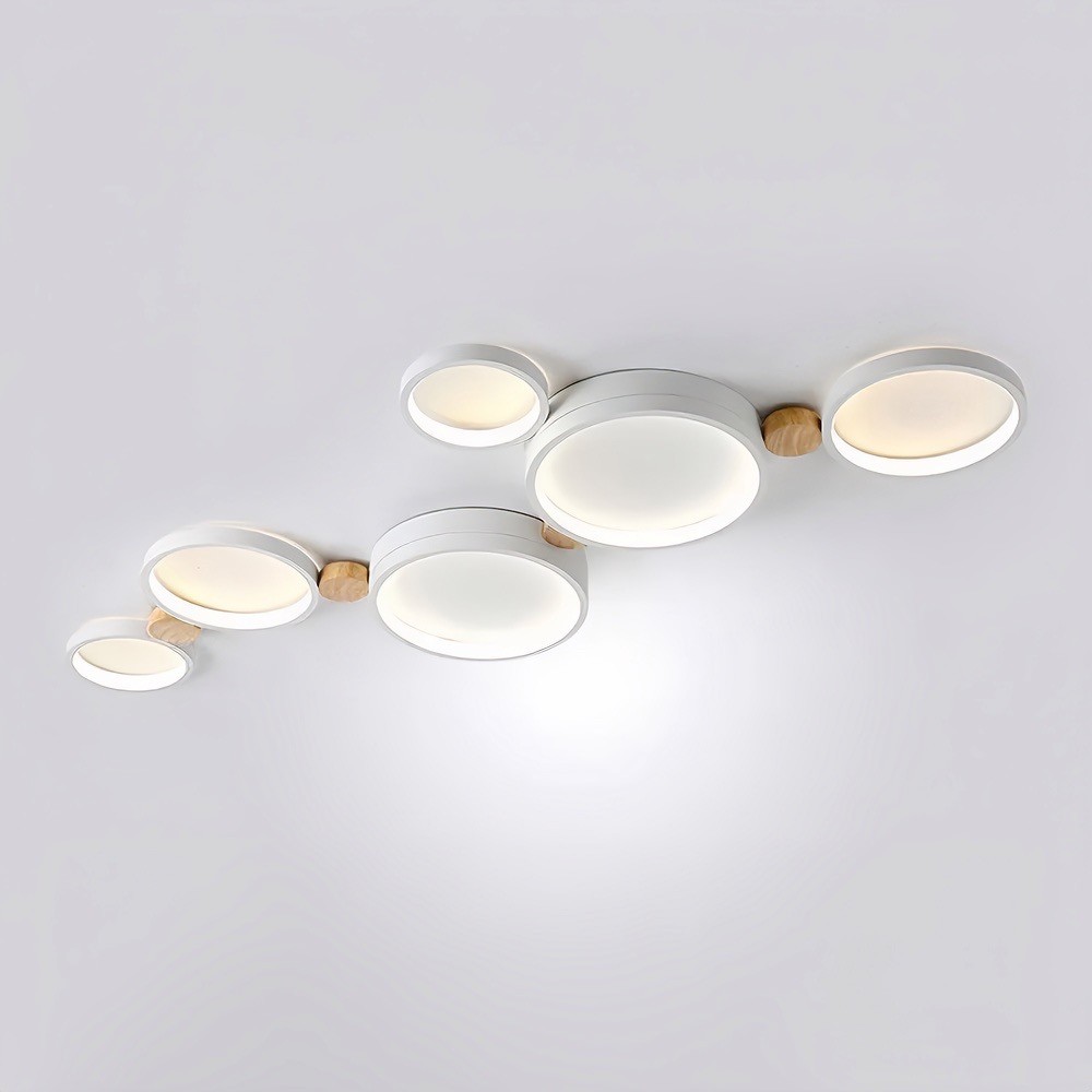 Colored Multi Circle Led Ceiling Light K935
