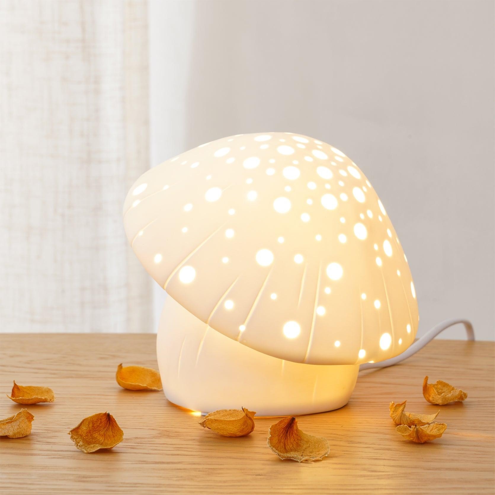Cartoon Mushroom Skeletonized Table Lamp K398