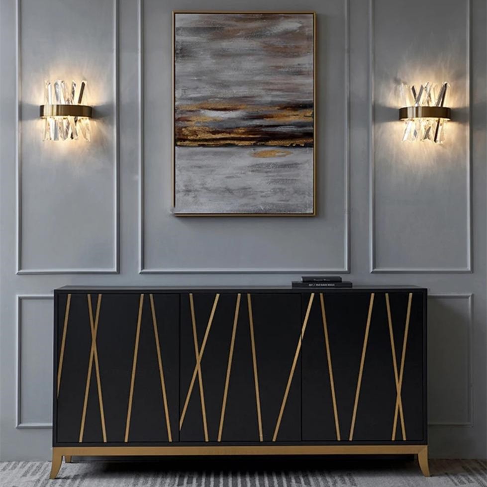 Modern Luxury Crystall Bedside Wall Light K854