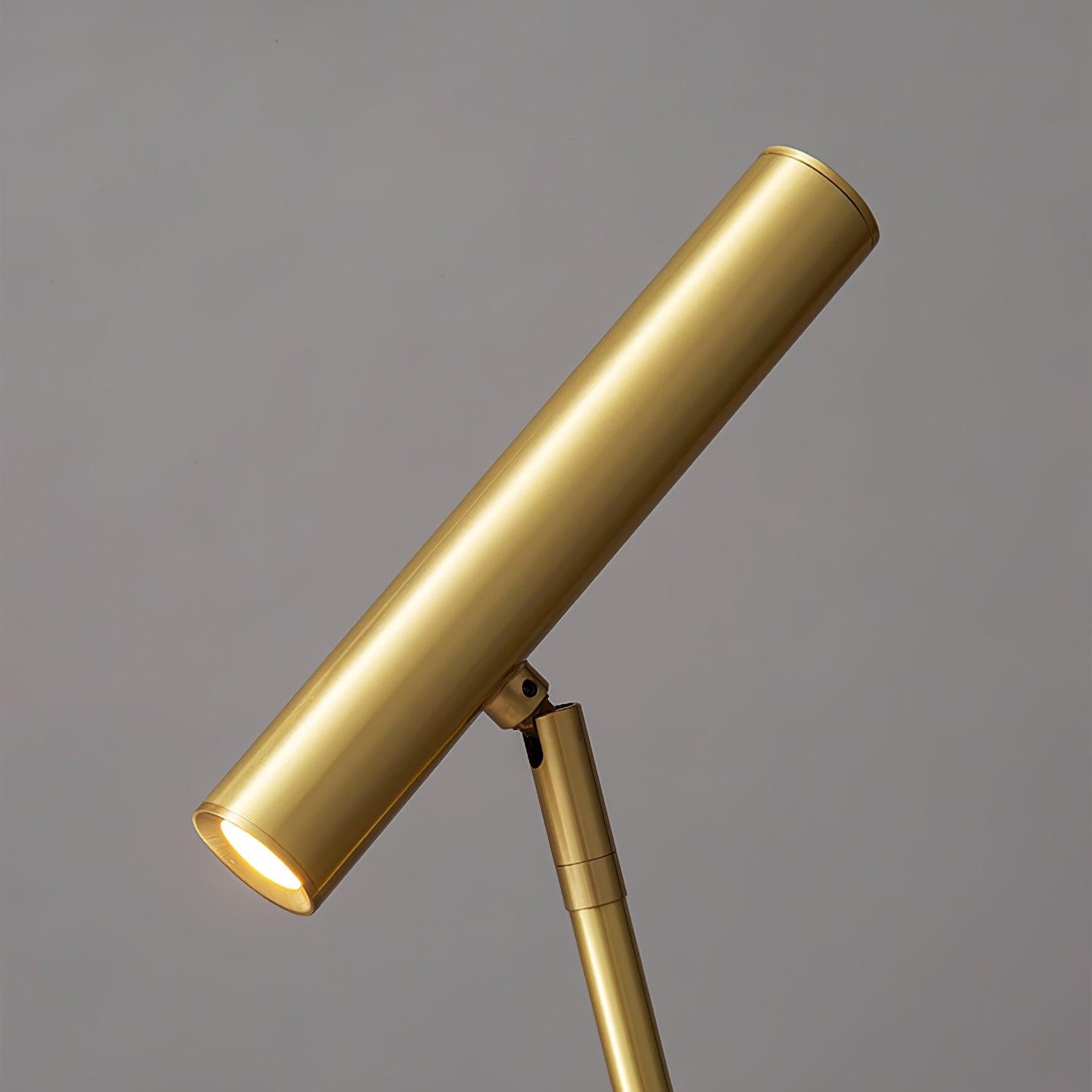 Modern Minimalist Brass Adjustable LED Floor Lamp K707