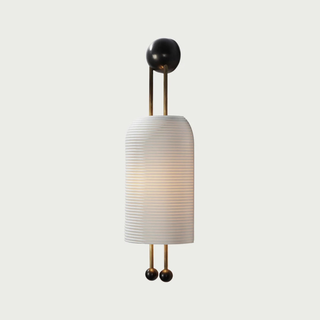 Lantern Glass Sconce D478