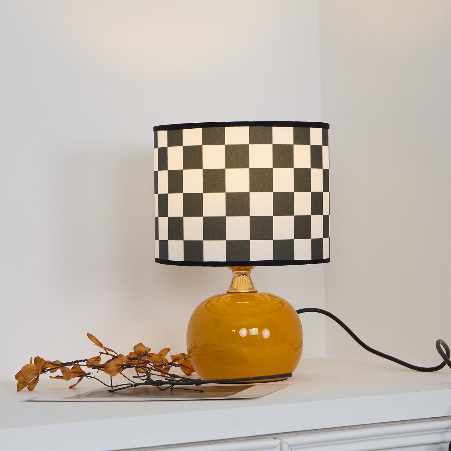Checkerboard Table Lamp K992