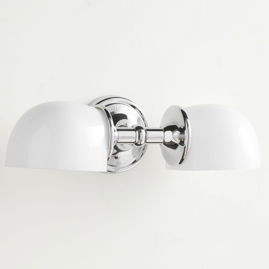 Modern Mercer Double Horizontal Metal Wall Sconce K1219