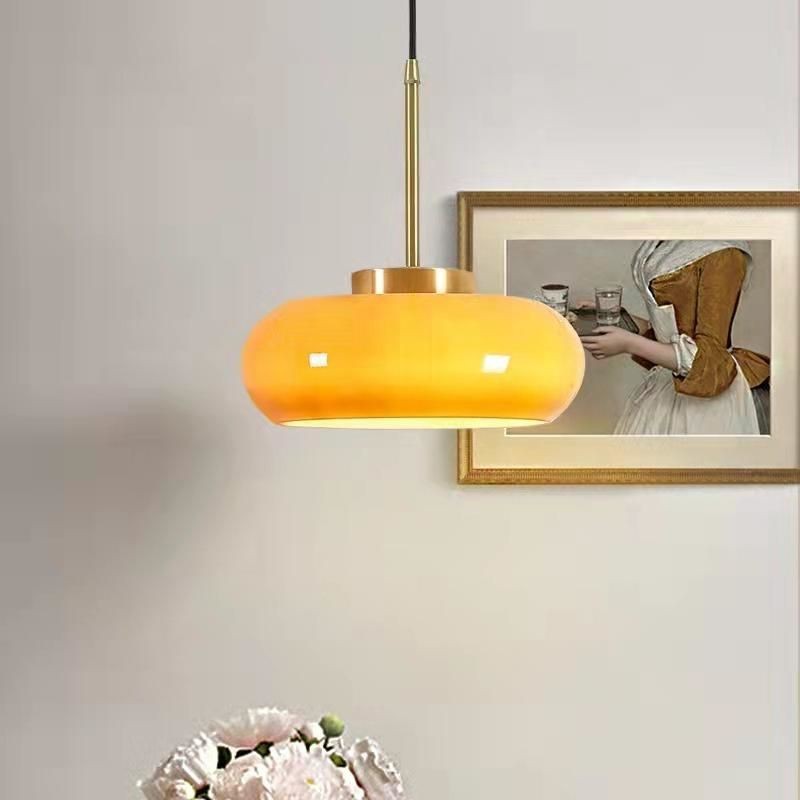 Bauhaus Style Vintage Glass Pendant Light K58