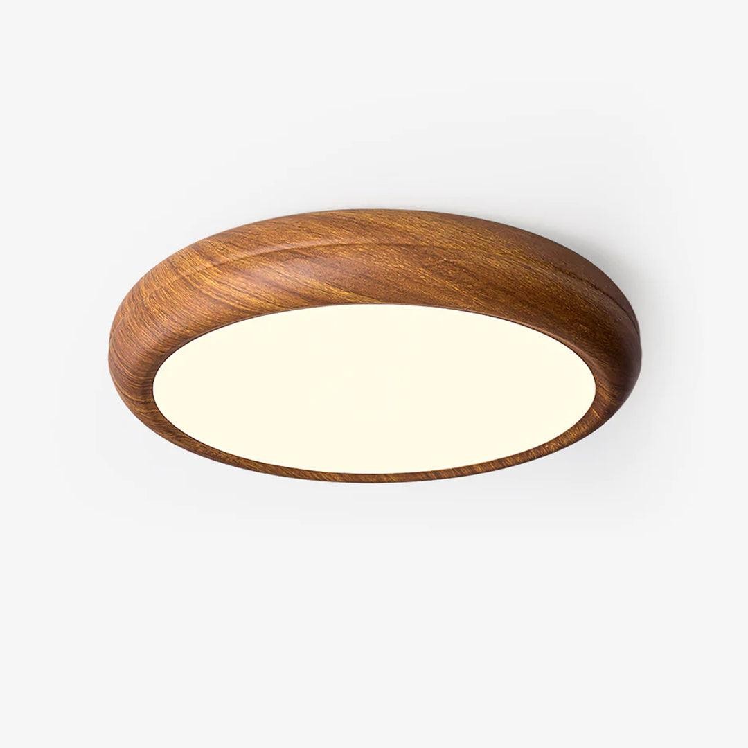 Wood Grain Round Ceiling Lamp K776