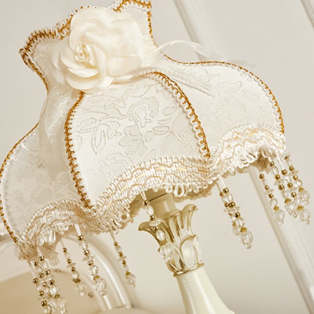 Classic European Vase Base Resin Fabric Table Lamp K717