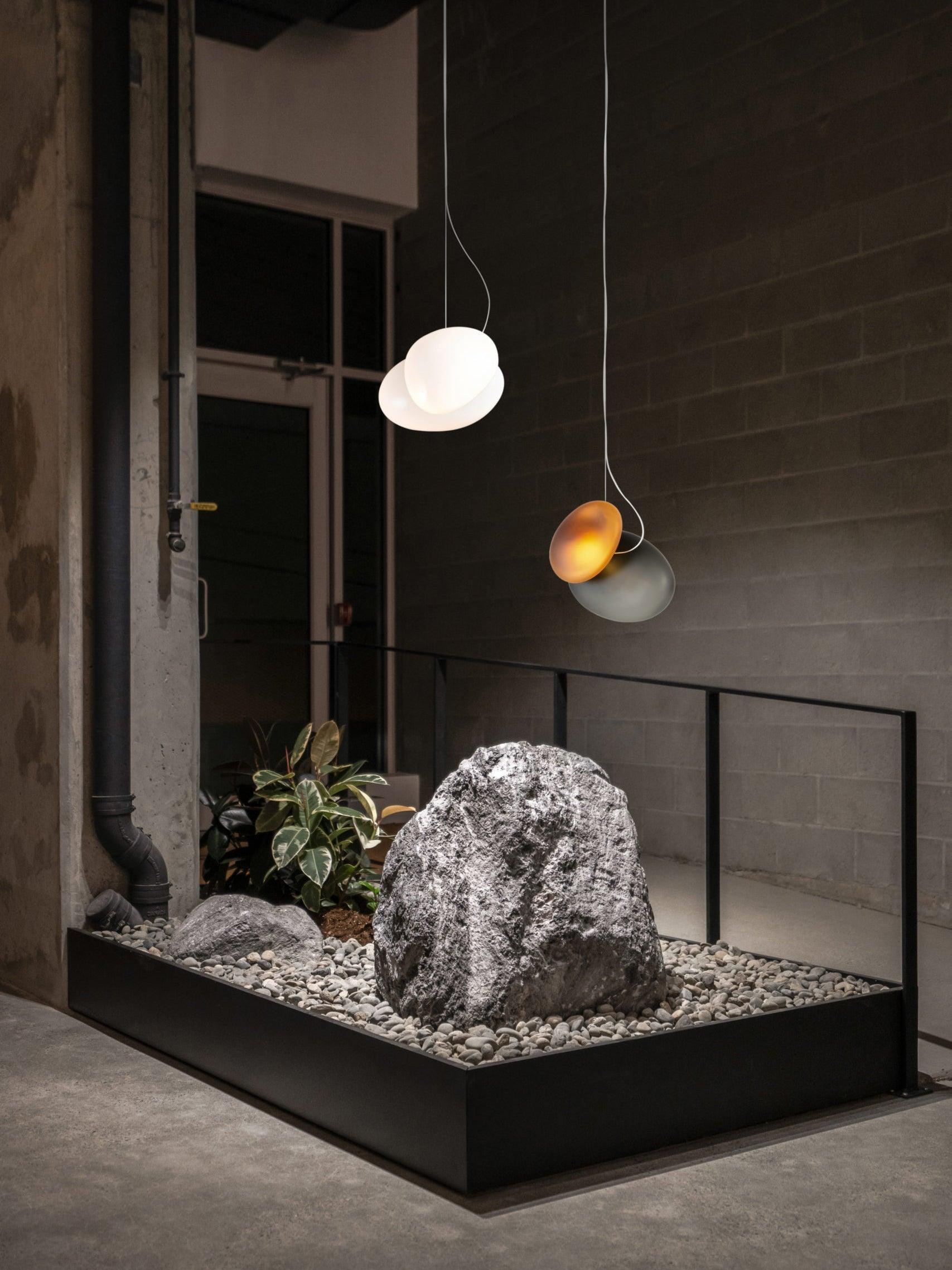 Translucent Frosted Glass Pendant Light K725