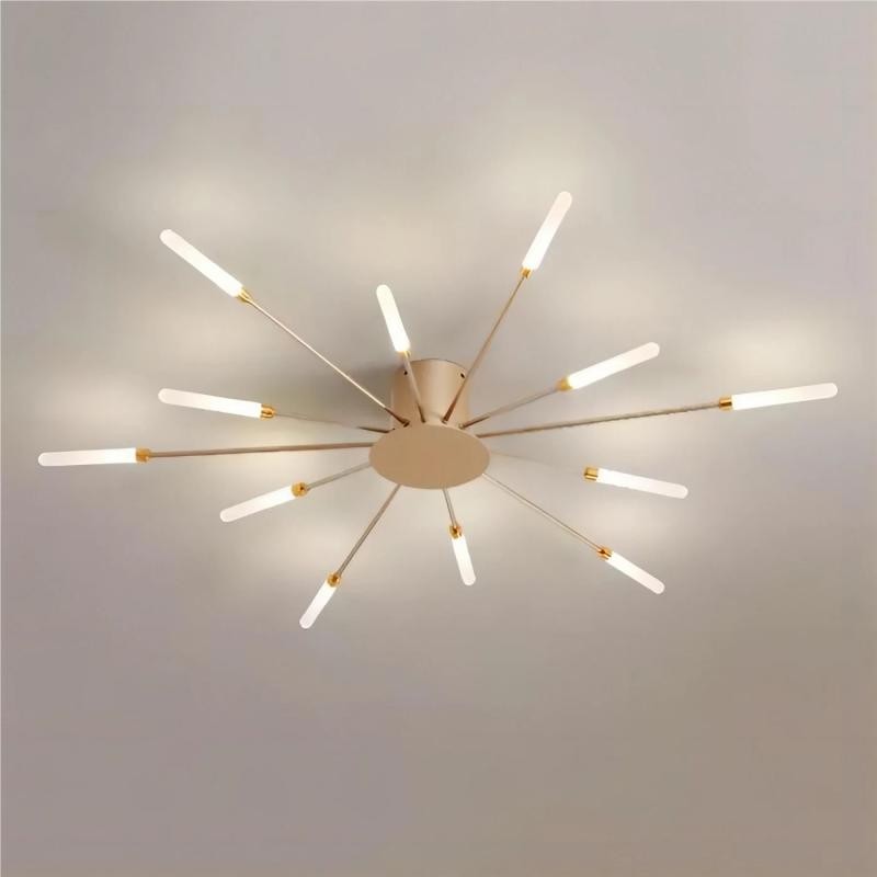 Modern Sputnik Fireworks Flush Mount Ceiling Light K27