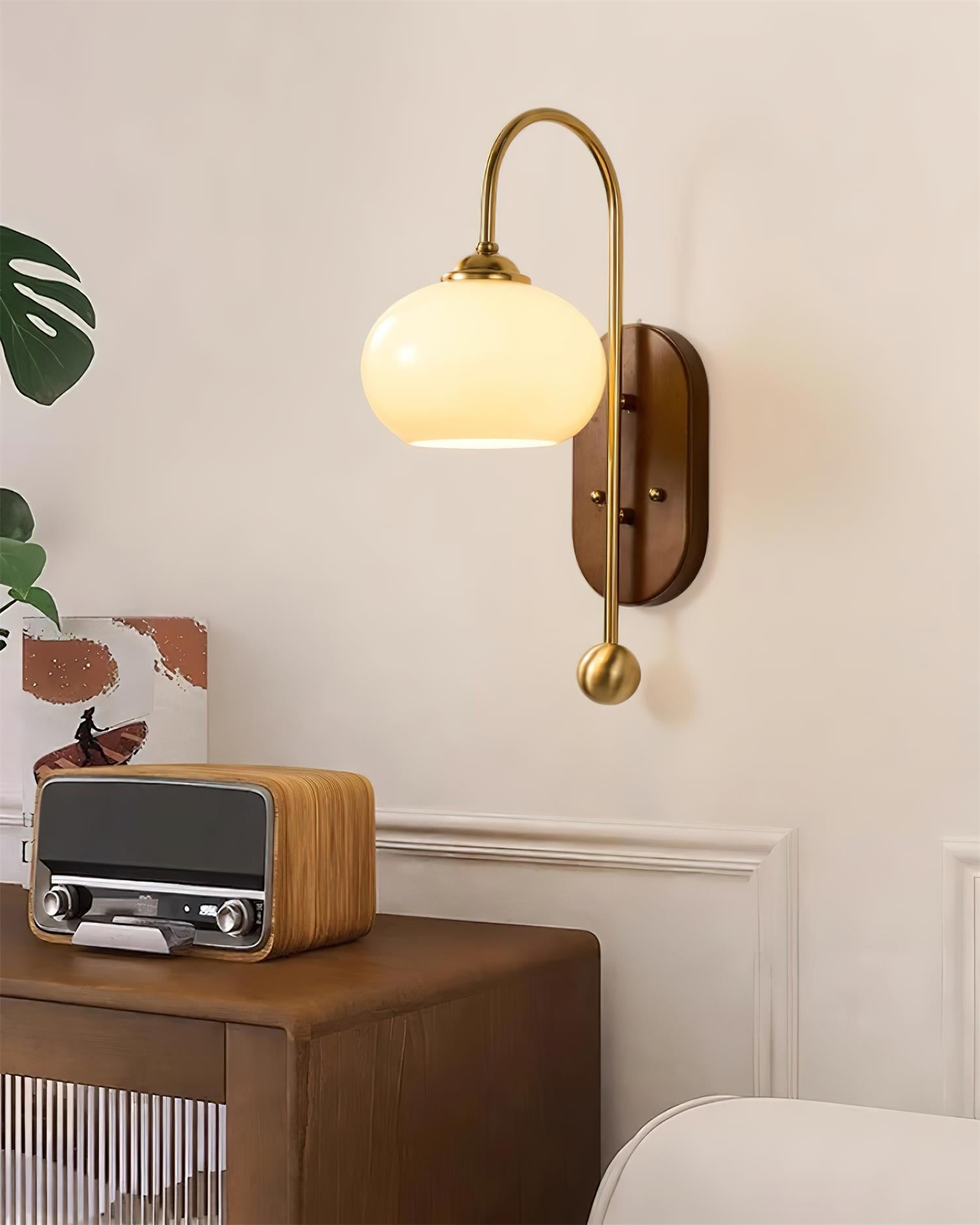 American Retro Spherical Wall Lamp K435