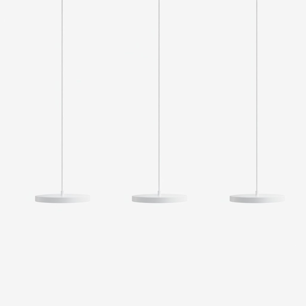 Feranox Minimal Disc Pendant - Statement Pendant Light for Dining K2217