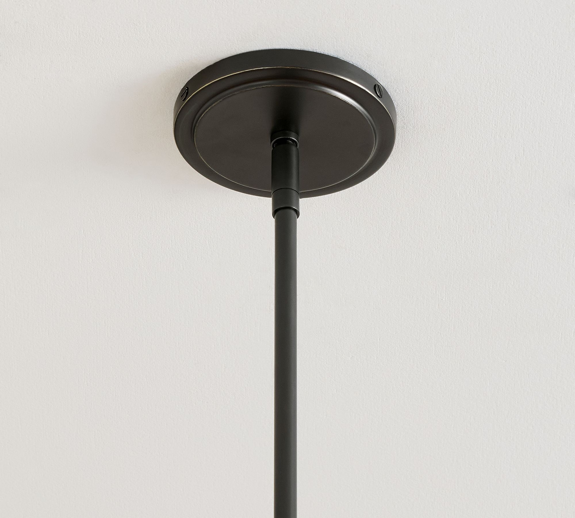 Bravira Textured Glass Pendant Light - Minimalist Modern Lamp for Kitchen Island K1325