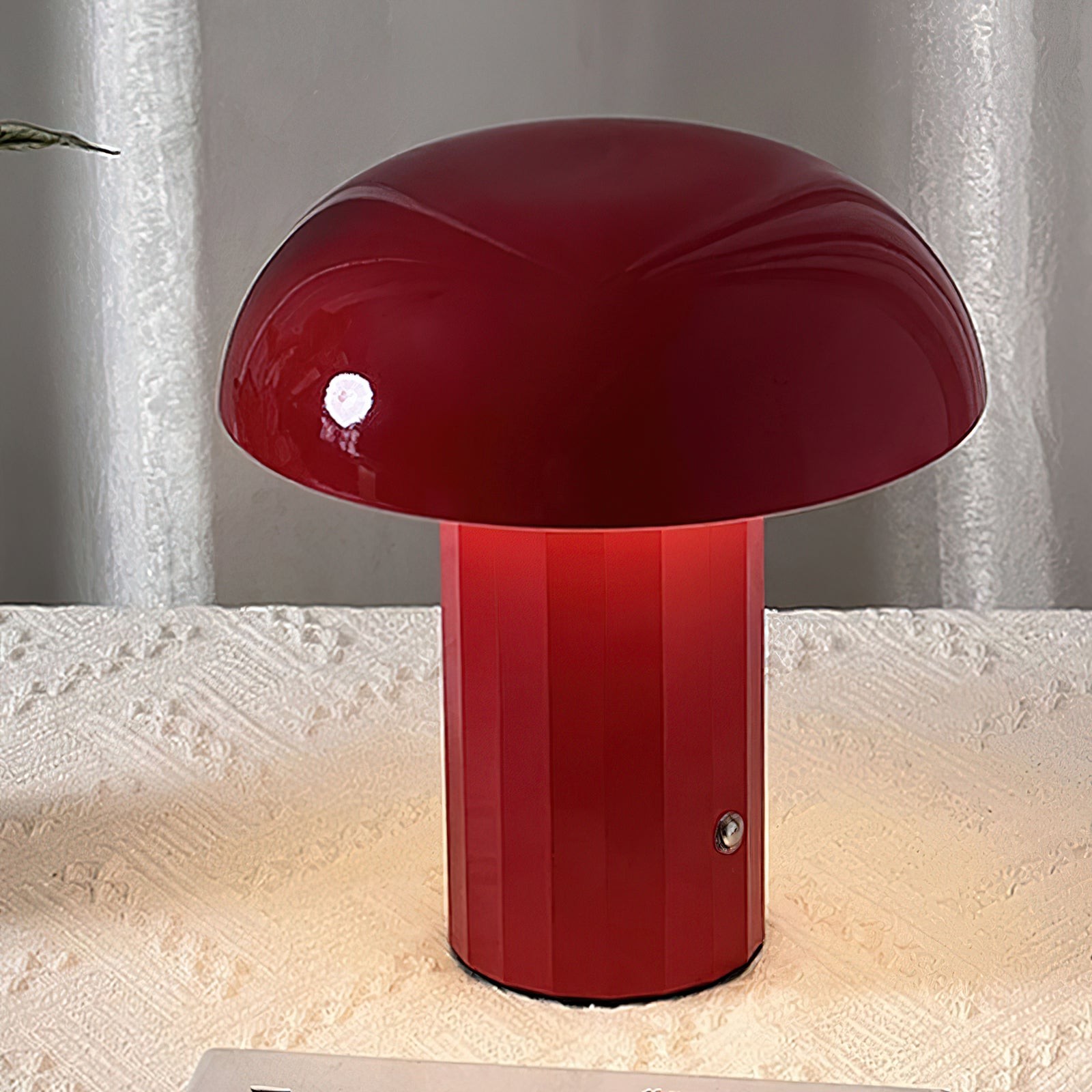Mushroom Portable Bedside Table Lamp For Bedroom K679