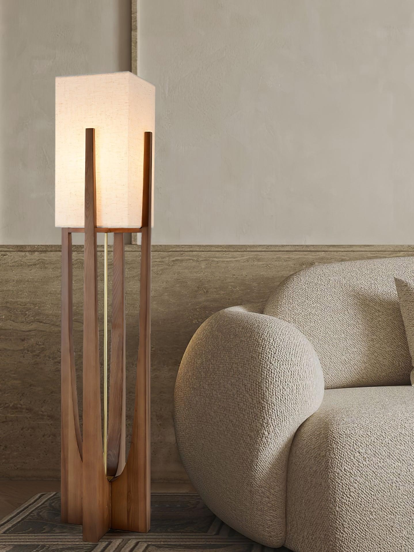 Vintage Wabi Style Floor Lamp K375