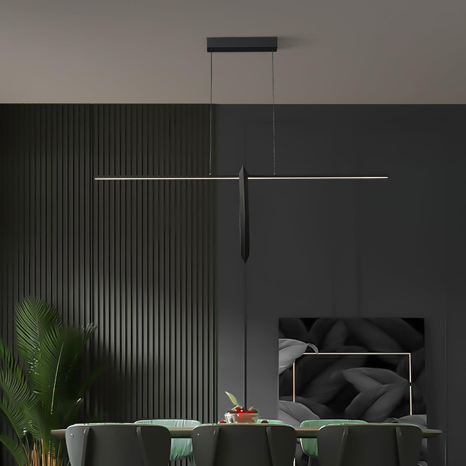 Minimalist High-End Geometric Line Pendant Light K433