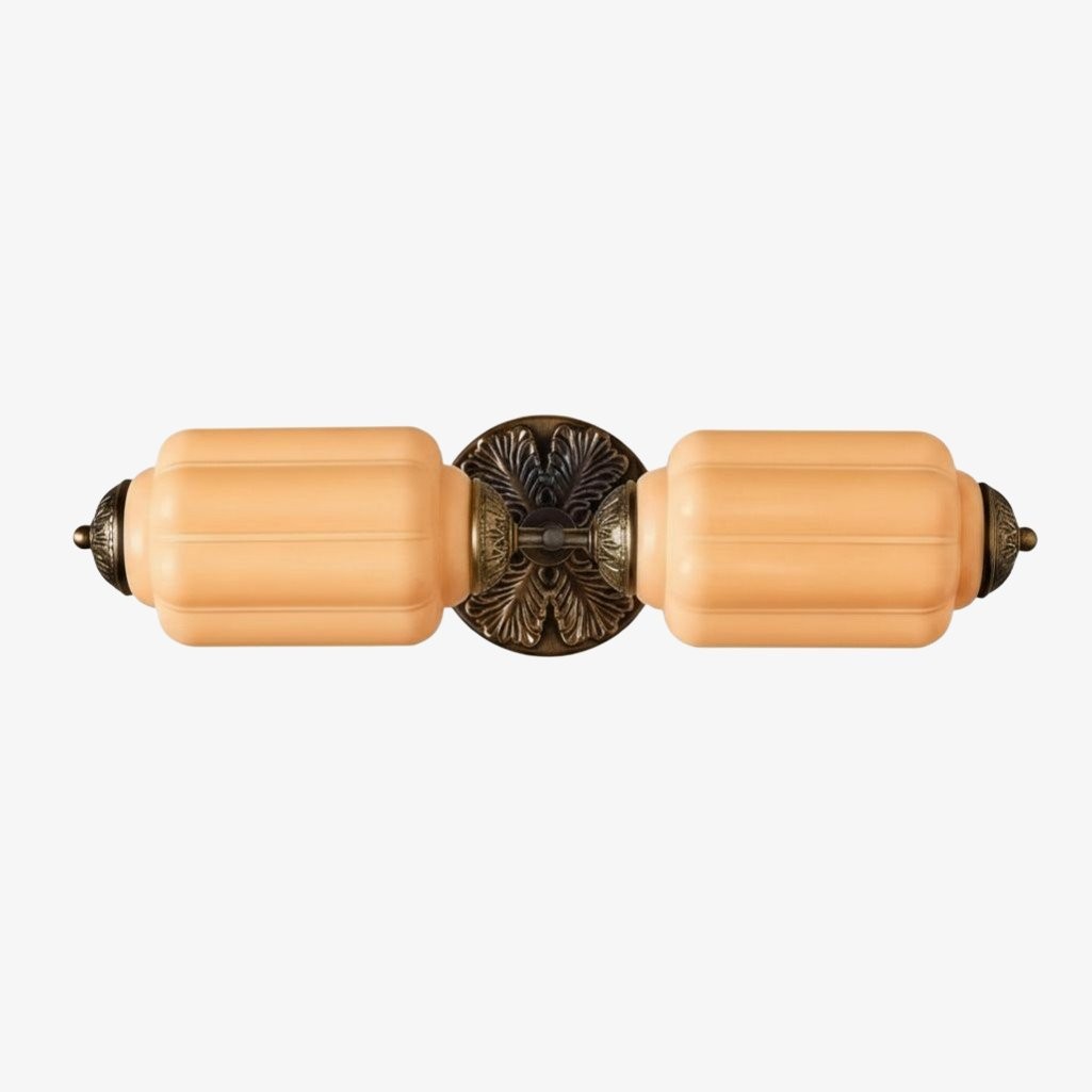 Eloise Elegant Vintage Glass Wall Sconce - Lighting for Bedroom Vanity K1150