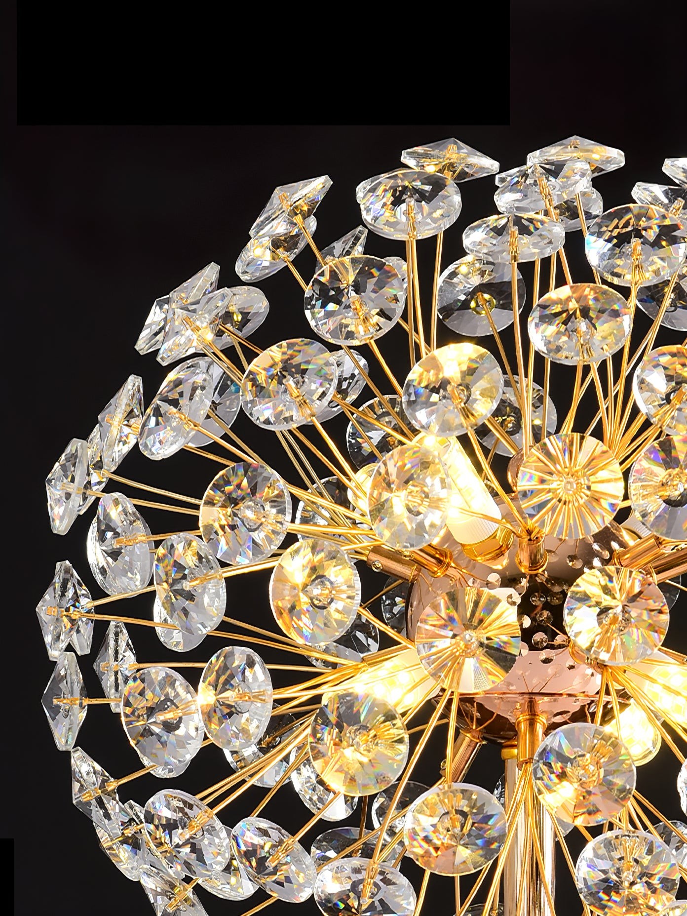 Crystal Dandelion Table Lamp K1004