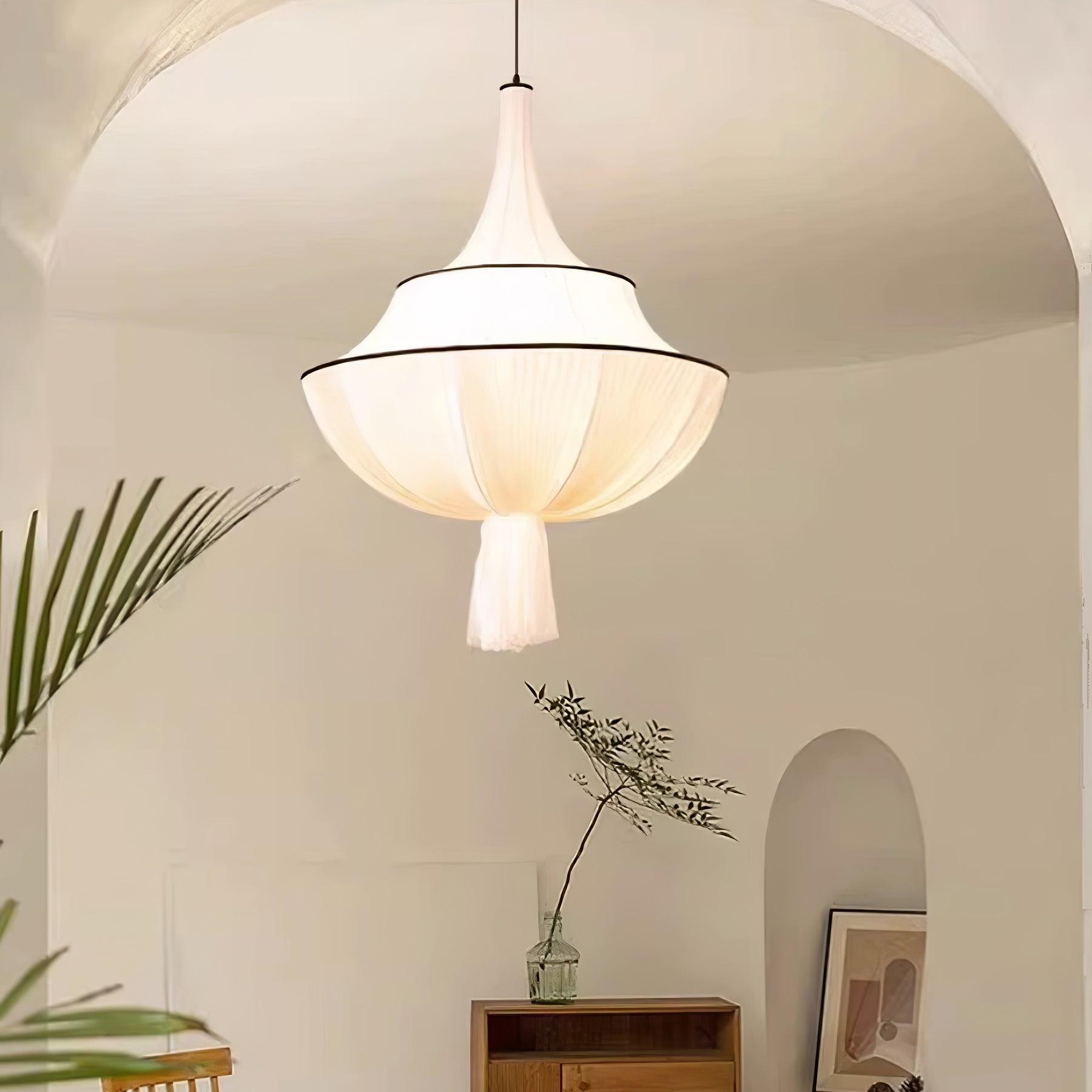 Fabric Art Decorative Pendant Lamp K499