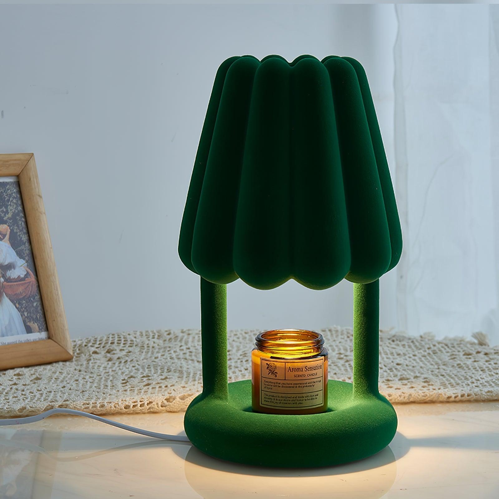 Ice Cream Flocked Resin Table Lamp K335