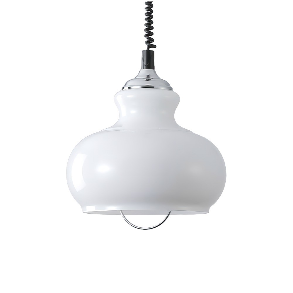 Retro Retractable Bauhaus Glass Pendant Light K198