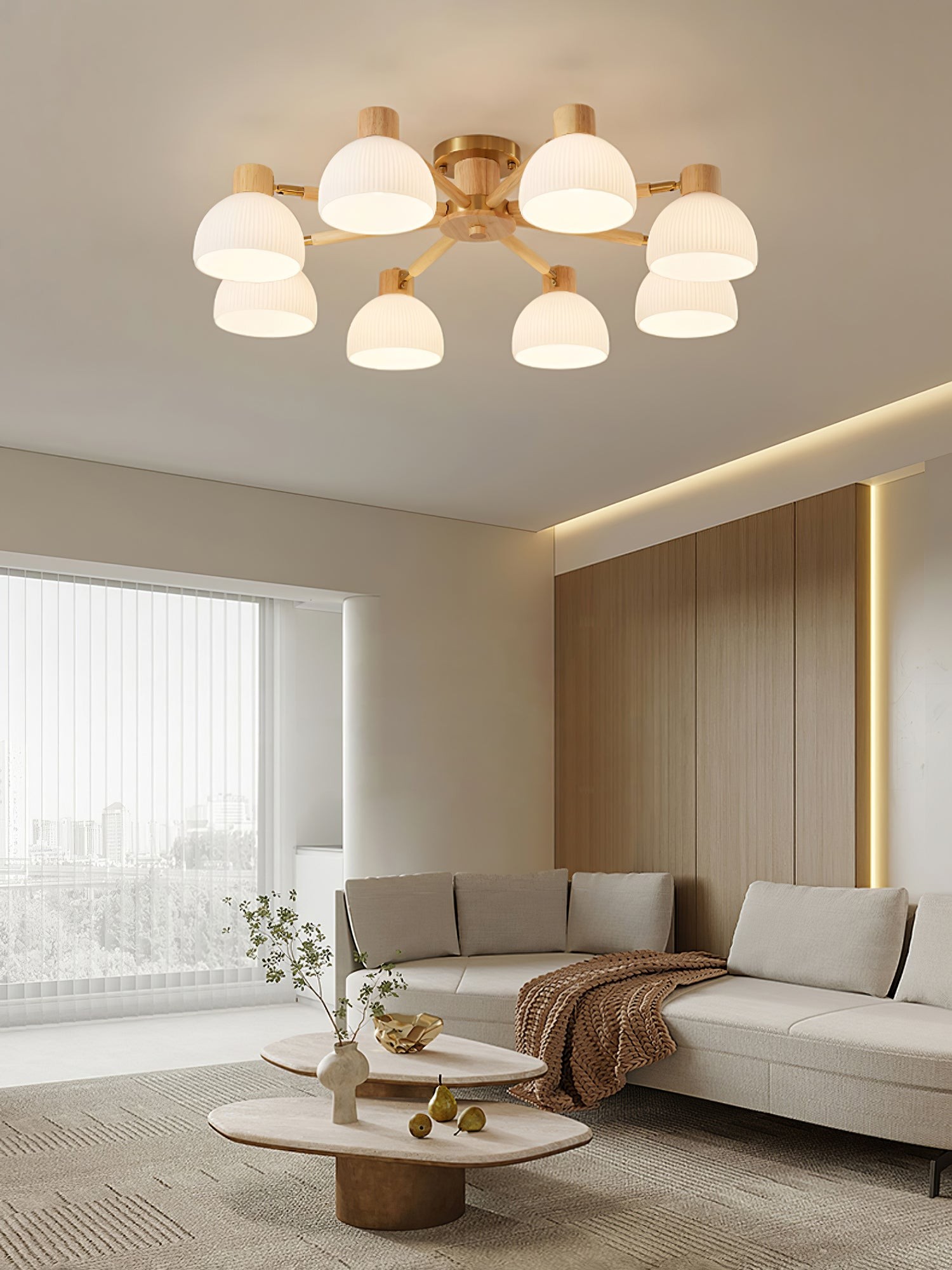 Flared Ceiling Light K1021