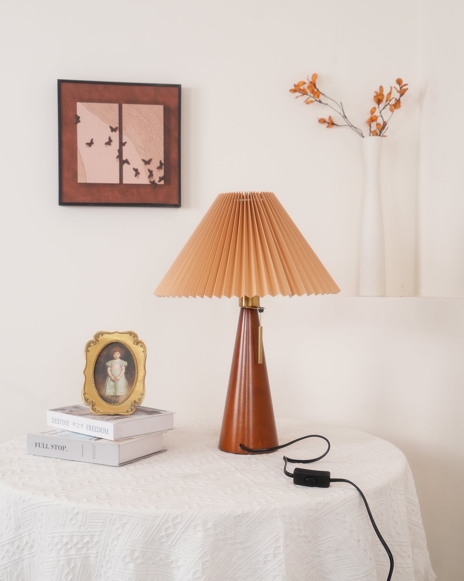 Fashion Vintage Wood Table Lamp K424