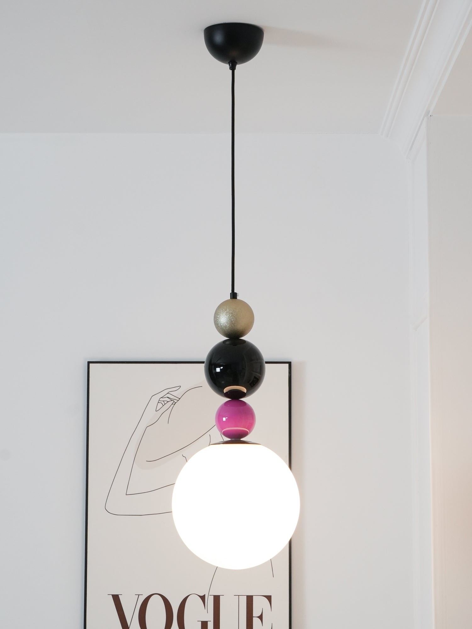 Modern Gourd Ball Pendant Lamp K682