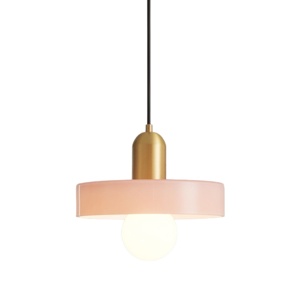 Classic Morandi Brass Disc Orb Pendant Light K928