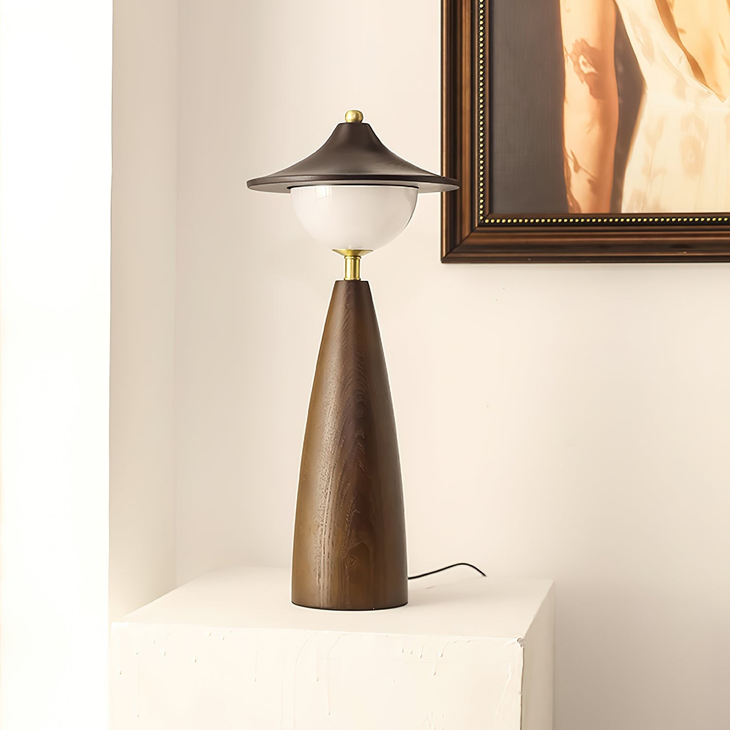 French Retro LED Bedside Table Lamp for Bedroom K719