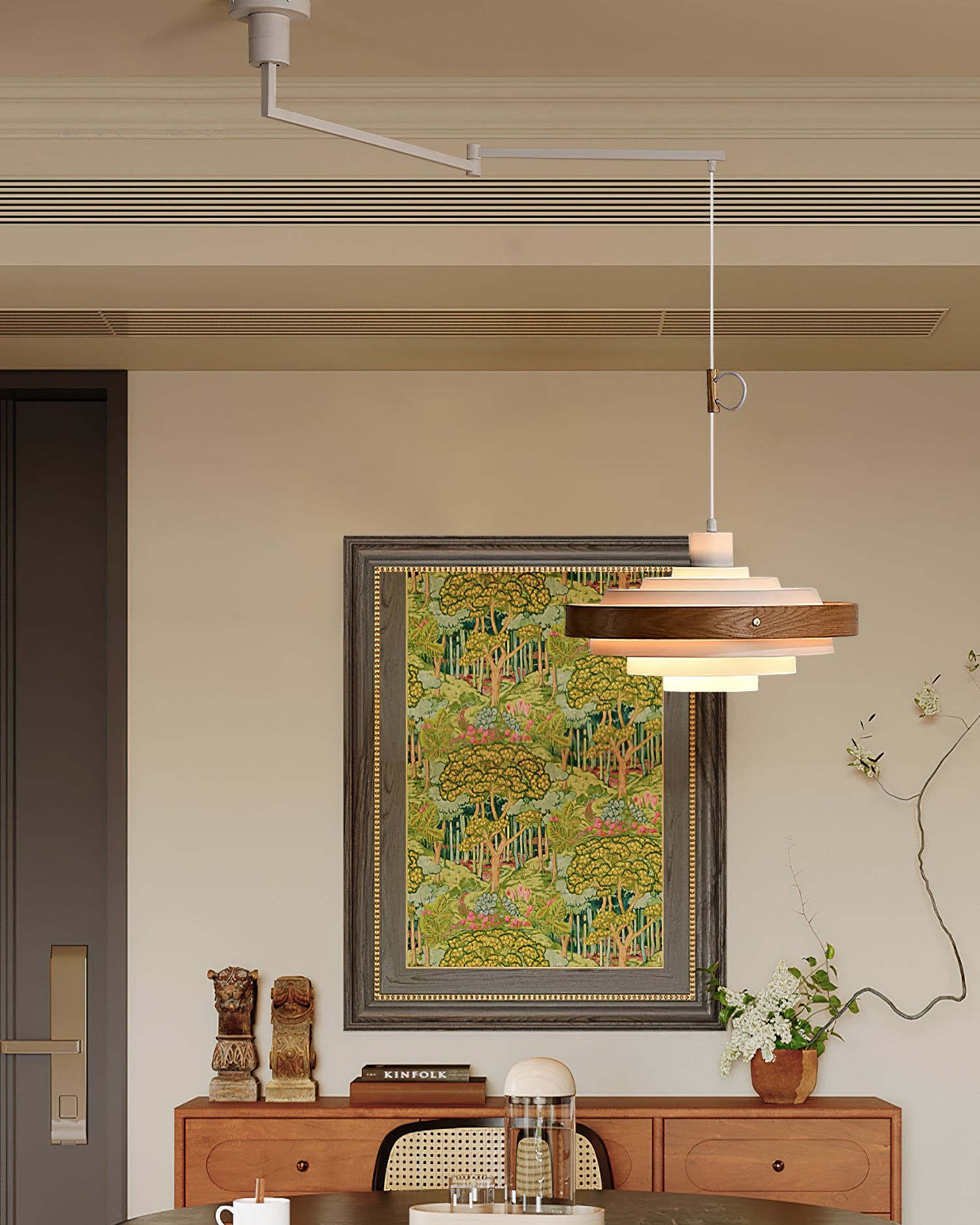 Rancho Swing Arm Pendant Light K1072