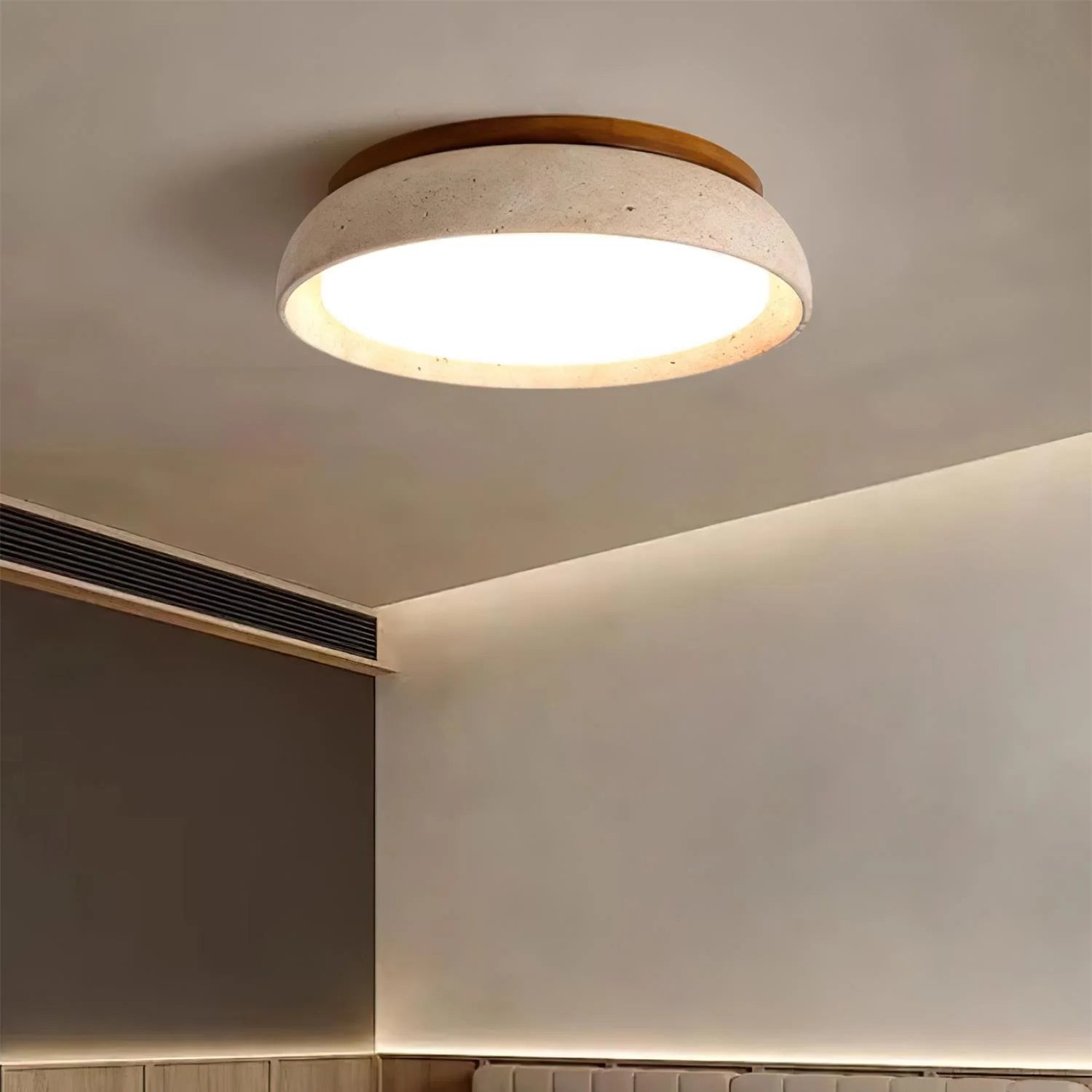 Modern Scandinavian Travertine Ceiling Light K1578