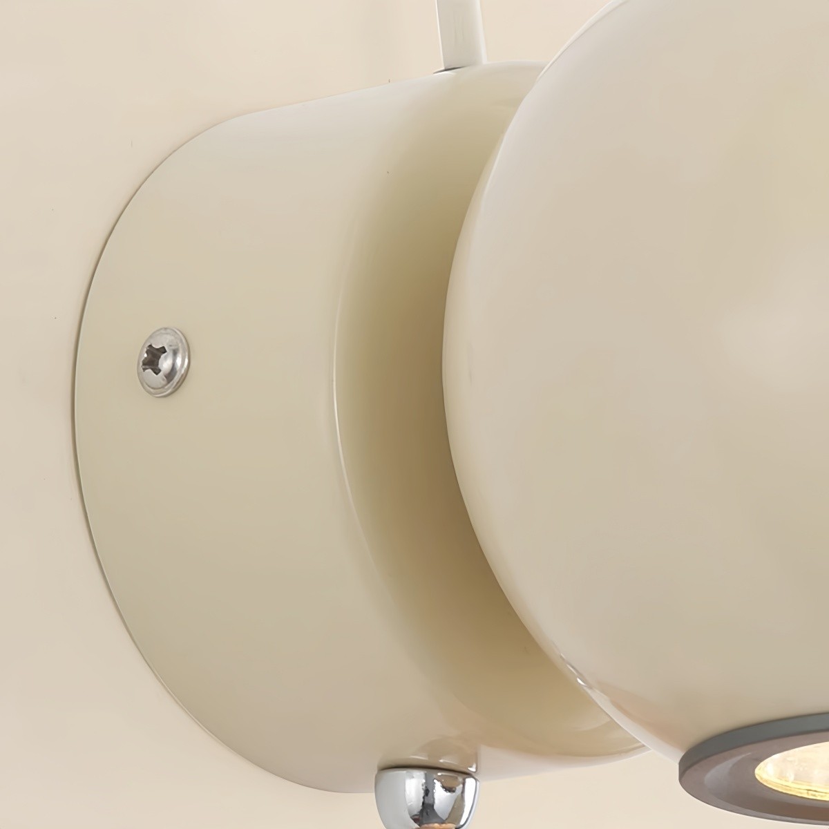 Modern Cream Magnetic Attractor Ball Wall Lamp K184