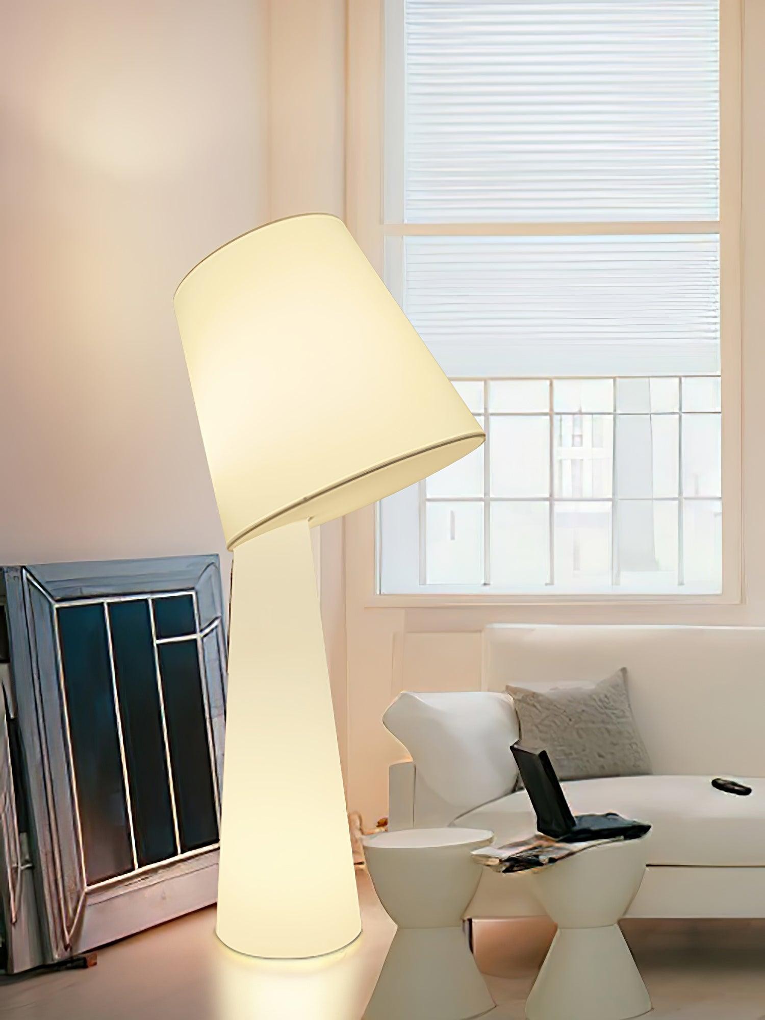 Column Fabric Floor Lamp Suitable For Living Room K328