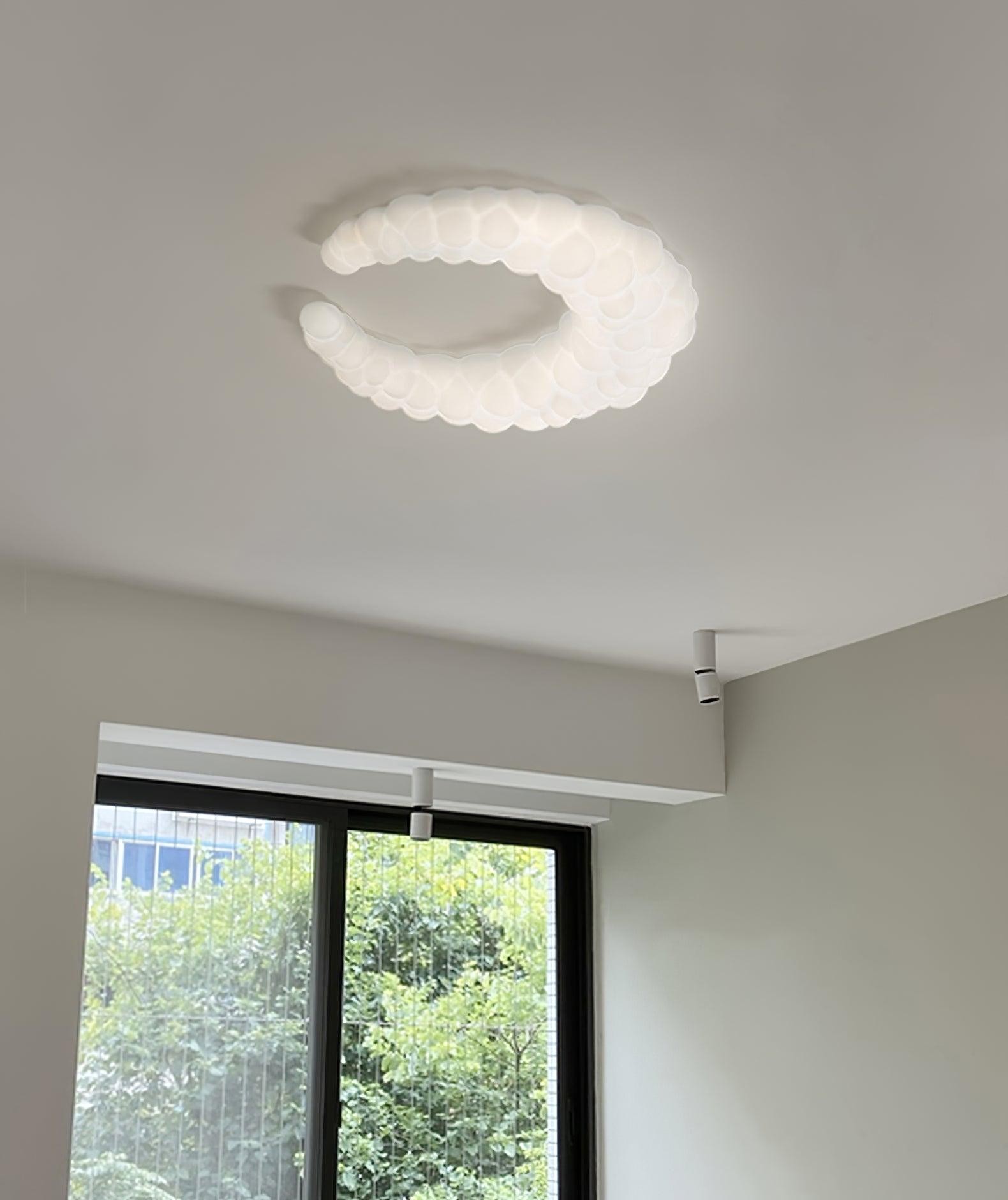 Cream Style Moon Ceiling Lamp K248